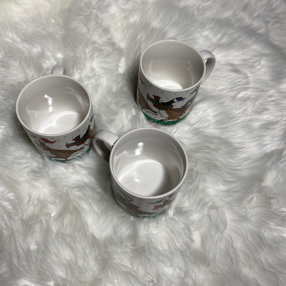 3 mug decorated with christmas ducks - Picture 7 of 8